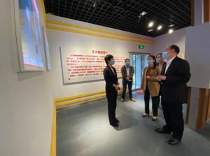 洛陽市市委常委、宣傳部長王飛蒞臨洛陽正大調研